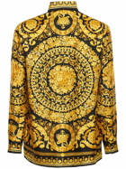 VERSACE - Barocco Print Silk Twill Shirt