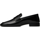 Dries Van Noten Black Leather Loafers