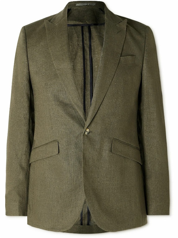 Photo: Favourbrook - Ebury Linen Suit Jacket - Green