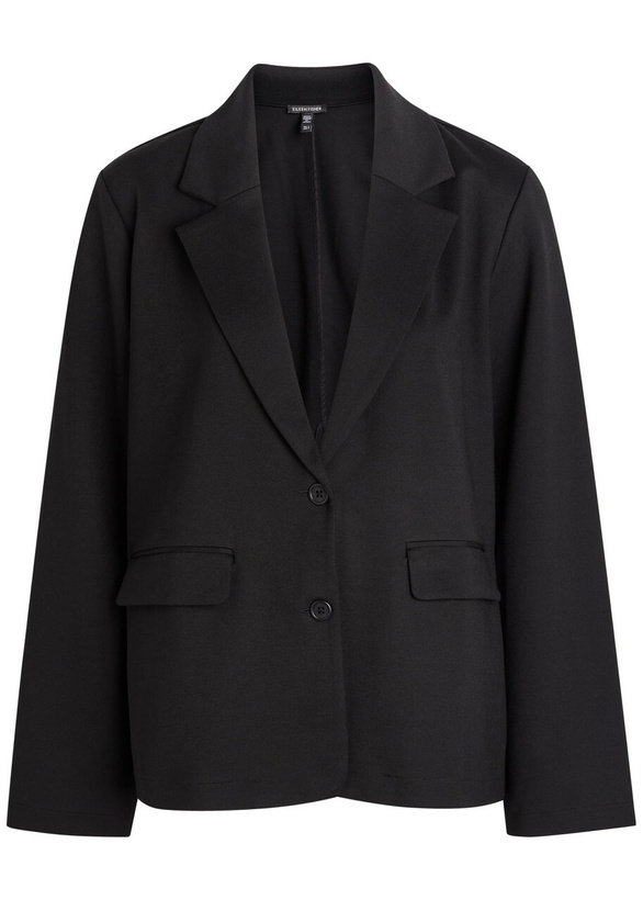Photo: Eileen Fisher J Easy Jersey Blazer Black
