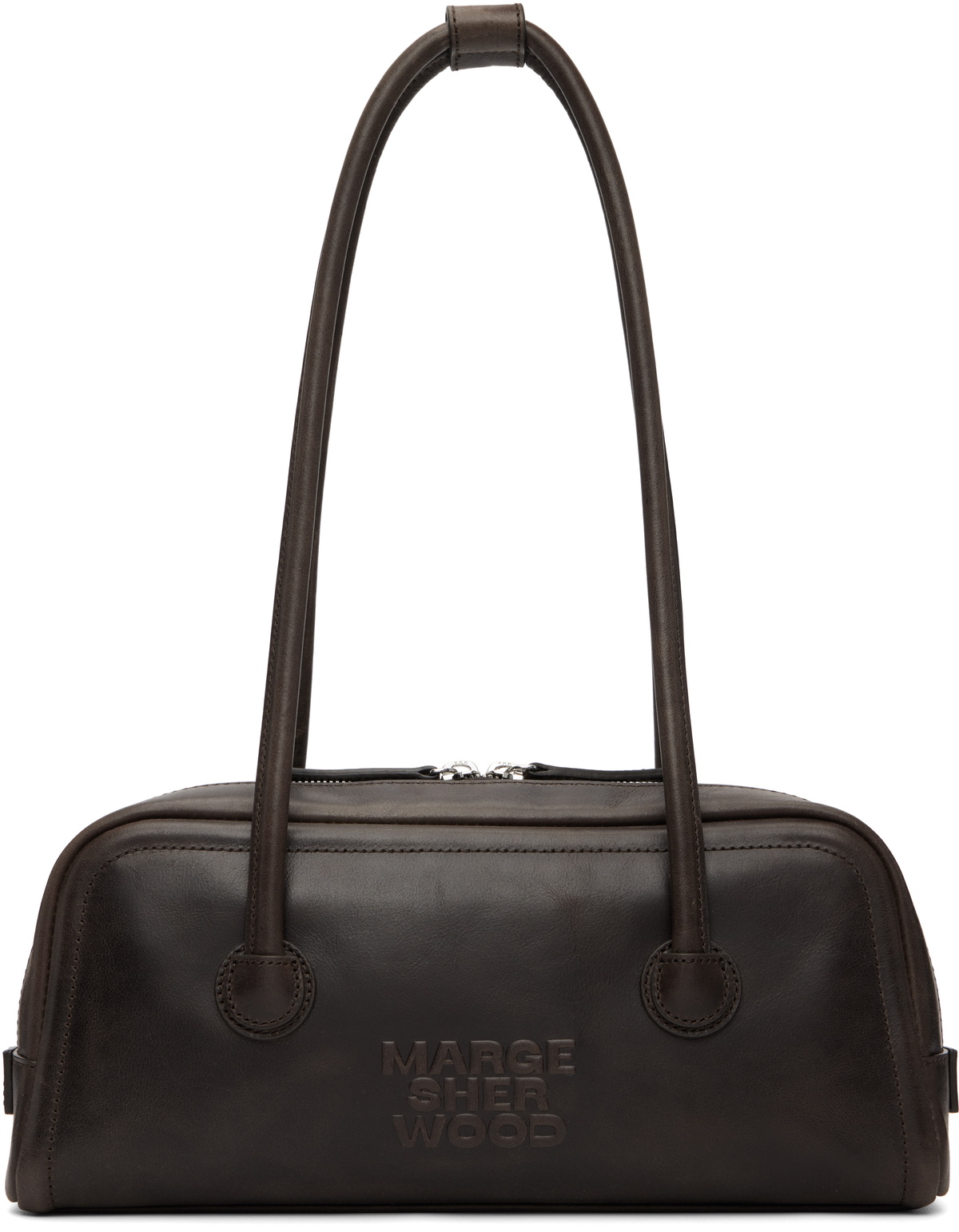 MARGESHERWOOD Brown Soft Boston EW Bag