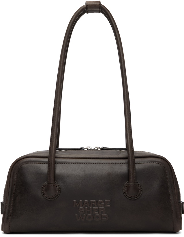 Photo: MARGESHERWOOD Brown Soft Boston EW Bag