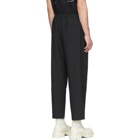 OAMC Black Drawcord Trousers