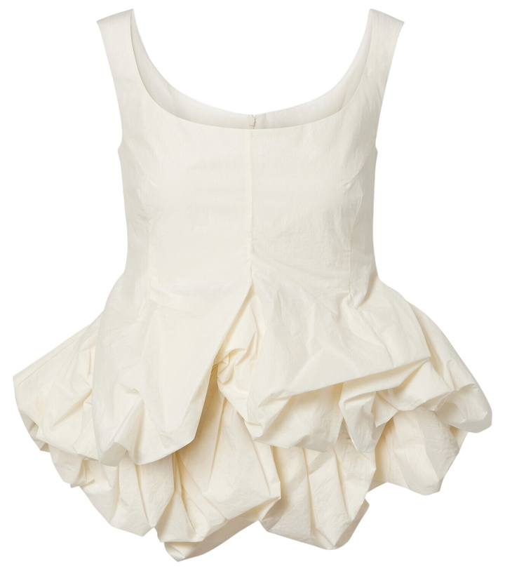 Photo: Magda Butrym Gathered peplum top