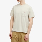 Danton Men's Pocket T-Shirt in Greige