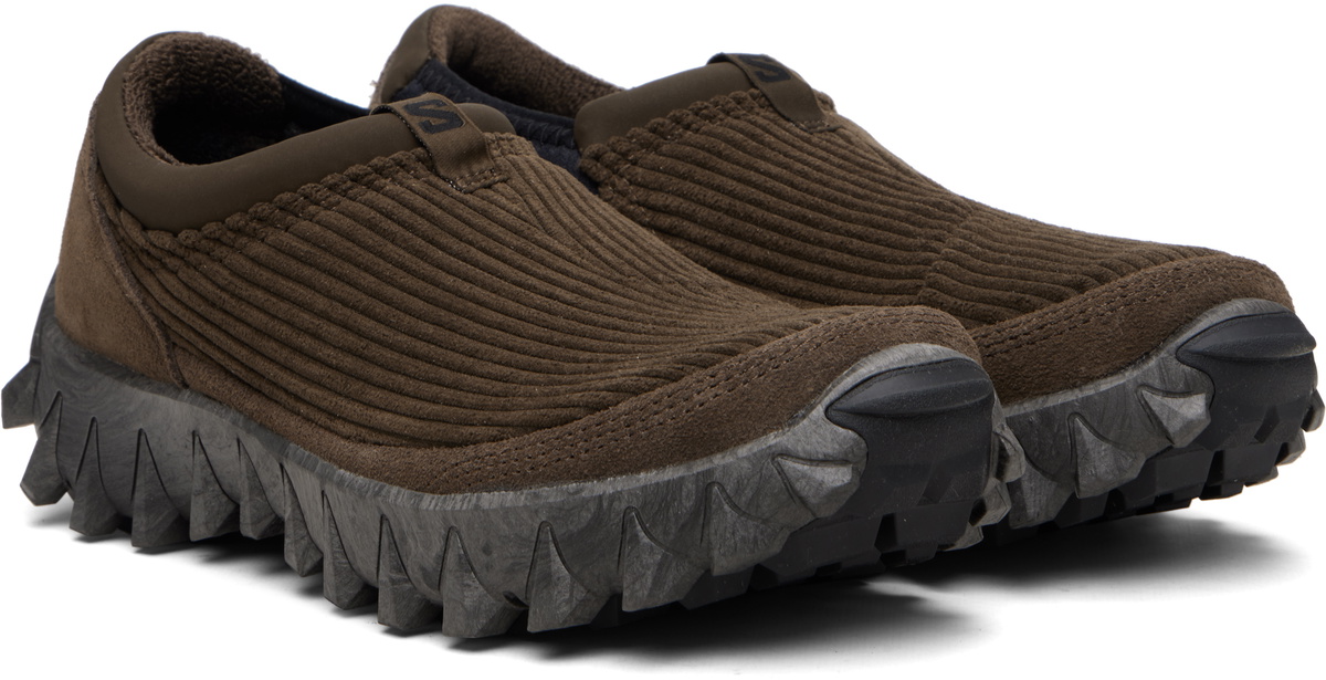 Salomon Brown SnowClog Corduroy Sneakers Salomon