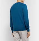 Theory - Slim-Fit Wool Sweater - Blue