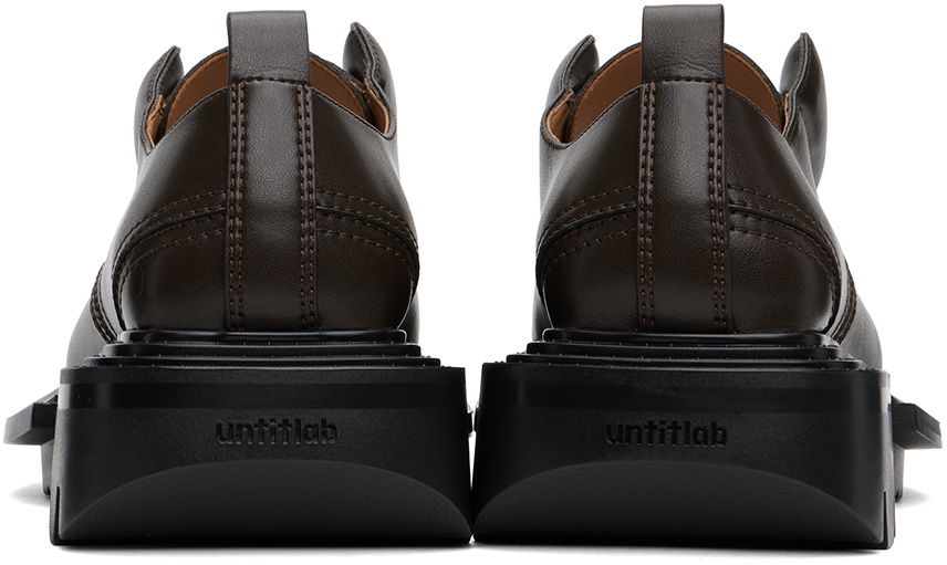 untitlab® SSENSE Exclusive Brown Reel Derbys