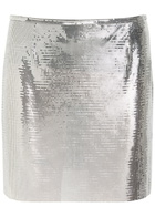 Rabanne Chainmail Mini Skirt Silver
