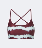 The Upside Rio Badu printed sports bra
