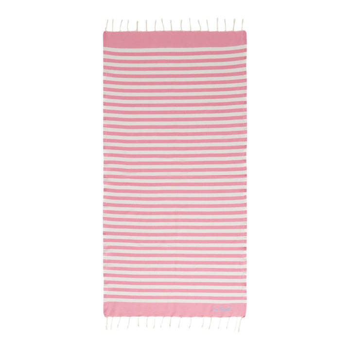 Photo: MC2 Saint Barth Fouta Classic Honeycomb With Striped