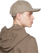 Rick Owens DRKSHDW Taupe Overdyed Foil Cap