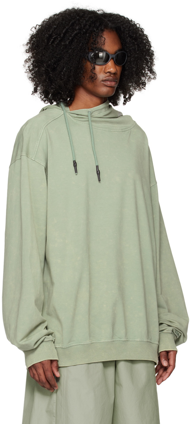 A. A. Spectrum Green Closed Circuit Hoodie