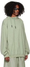 A. A. Spectrum Green Closed Circuit Hoodie