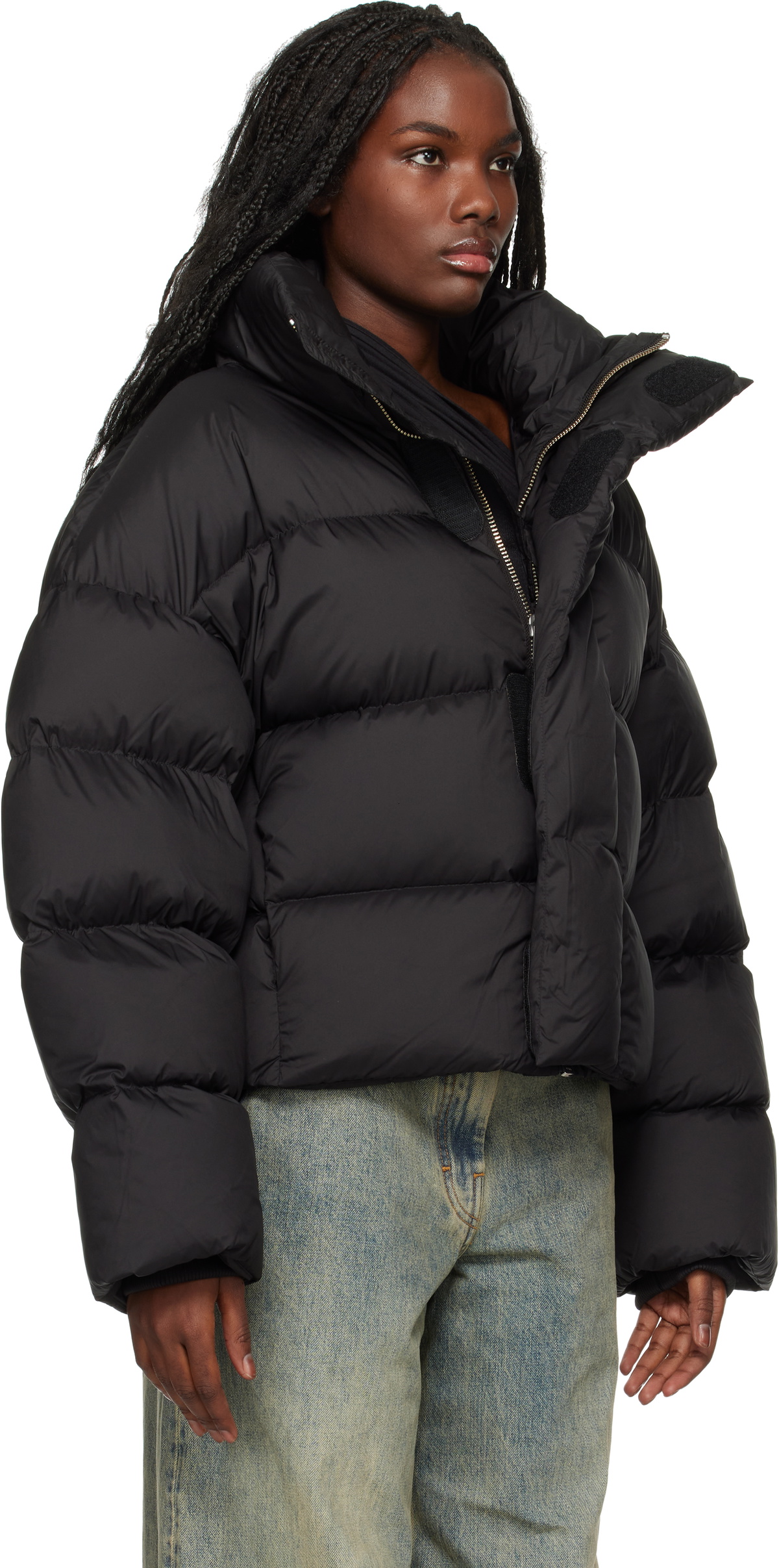Entire Studios Black MML Puffer Down Jacket Entire Studios