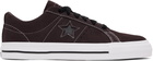 Converse Burgundy CONS One Star Pro Low Top Sneakers