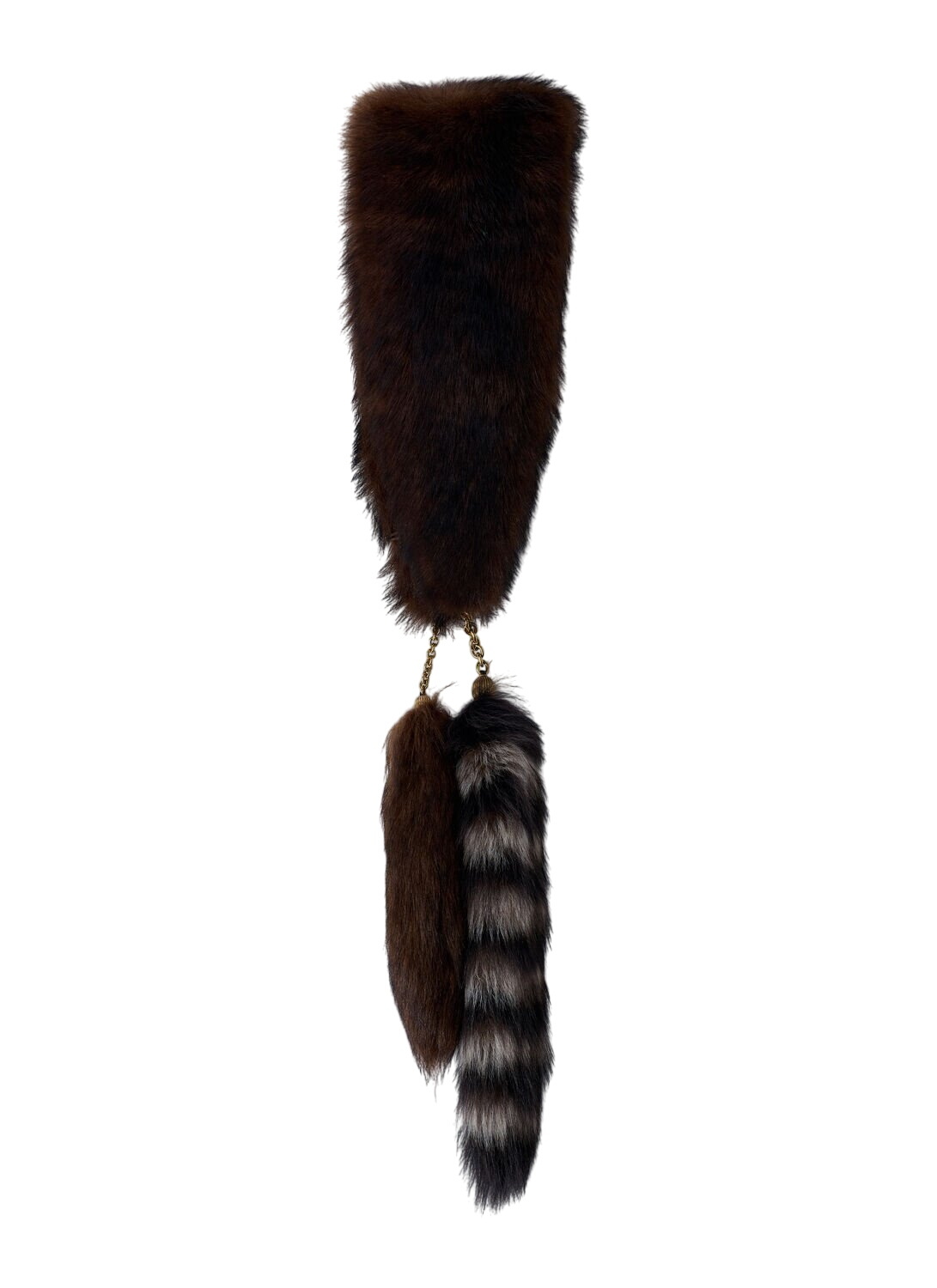Chloé Treasure Tails Shearling Scarf Chloe
