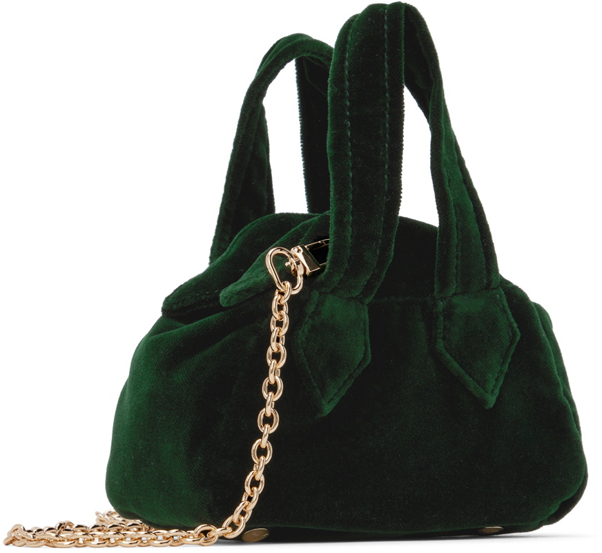Vivienne Westwood Green Mini Archive Yasmine Bag Vivienne Westwood