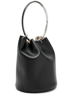 Alaïa Ring Large Leather Bucket bag - Black - One Size