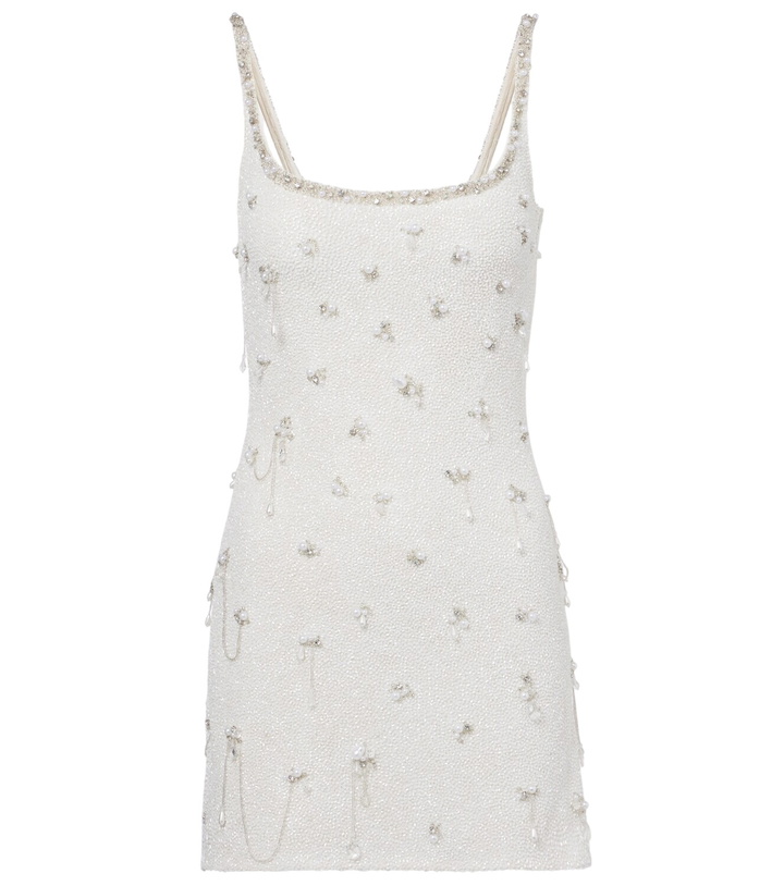 Photo: Clio Peppiatt Droplet embellished beaded minidress
