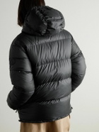 Burberry - Quilted Shell Hooded Down Jacket - Black