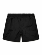 NN07 - Warren 1442 Straight-Leg Mid-Length Recycled Swim Shorts - Black