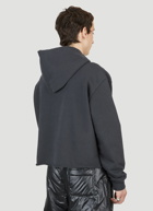 Maison Margiela - Numbers Hooded Sweatshirt in Black