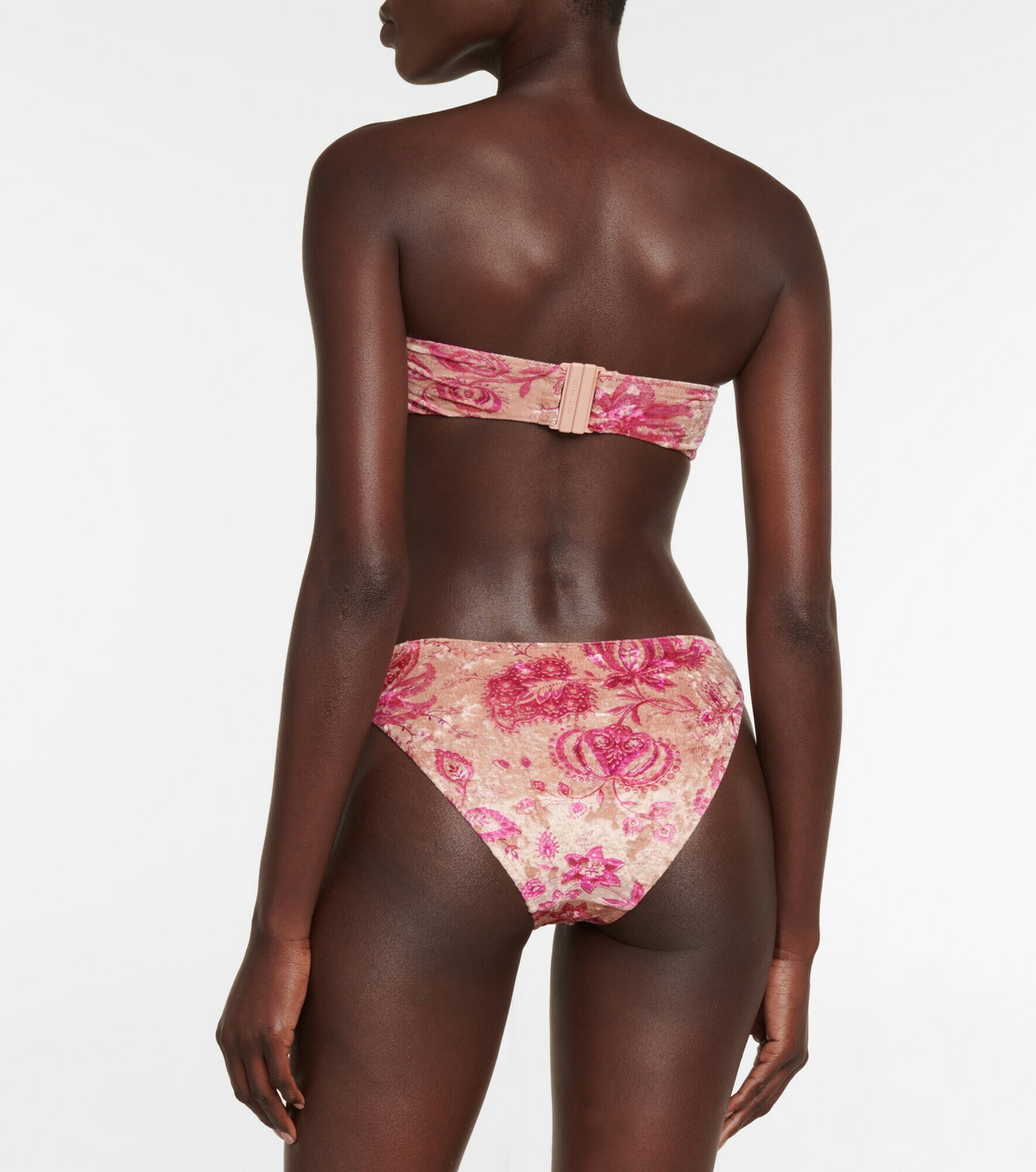 velvet bandeau bikini
