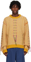 Henrik Vibskov Yellow Hang Out Sweater