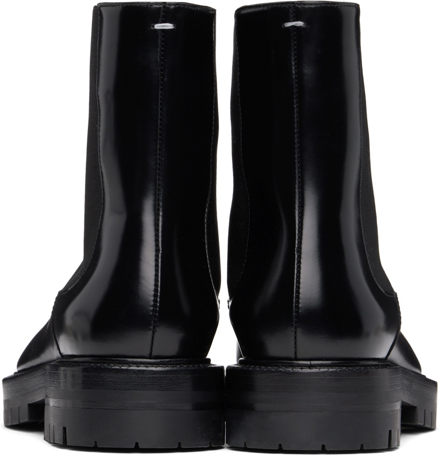 Maison Margiela Black Tabi Chelsea Boots