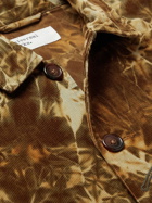 Universal Works - Space Printed Cotton-Corduroy Shirt Jacket - Brown
