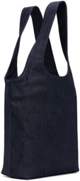 A.P.C. Navy Ninon Small Tote