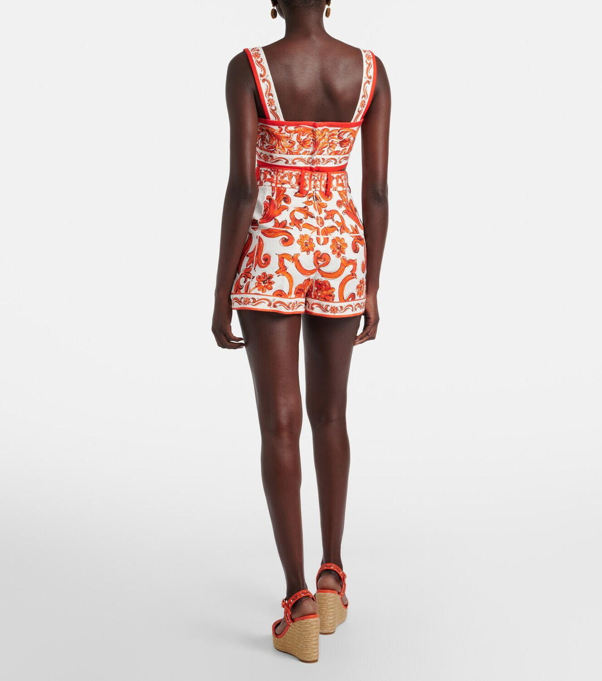 Dolce&Gabbana Majolica printed shorts
