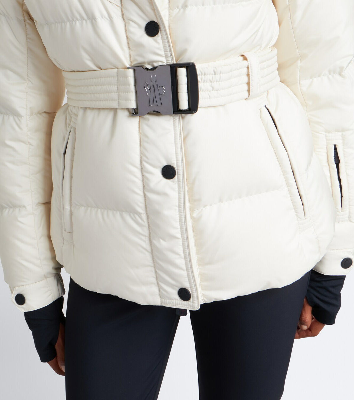 Moncler Grenoble Karshi belted ski jacket