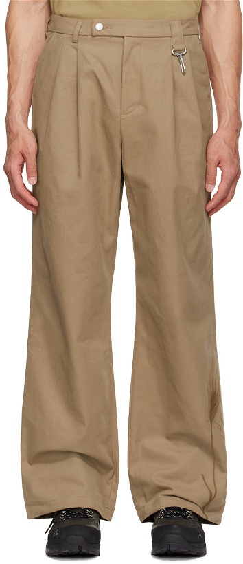 Photo: Reese Cooper Tan Oat Grass Trousers