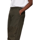 Comme des Garcons Homme Khaki Mix Trousers