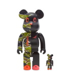 Medicom x Staple x Atmos #2 Be@rbrick