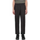 N.Hoolywood Black Nylon Trousers