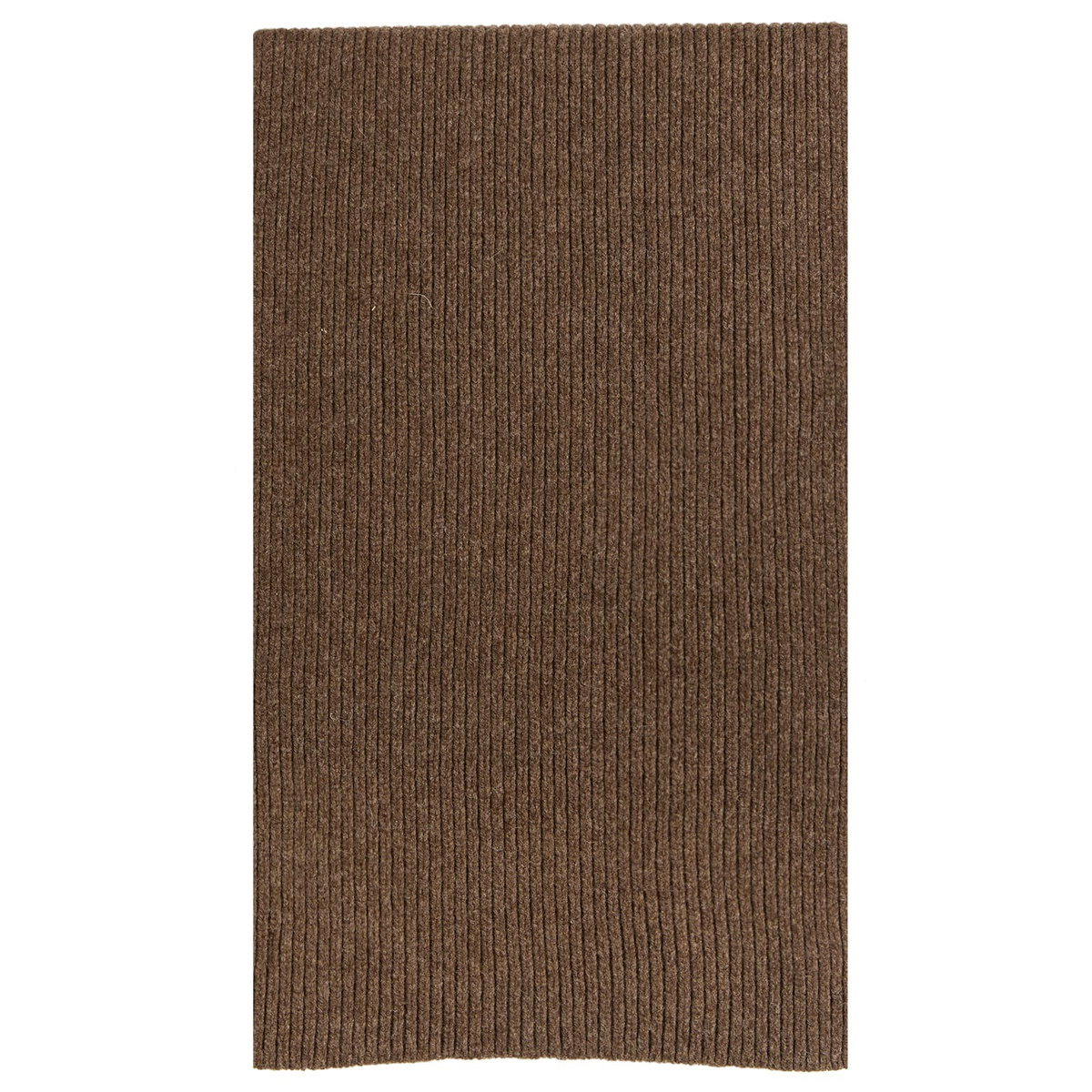 Baserange Women's Mea Merino Wool Scarf in Burel Brown 