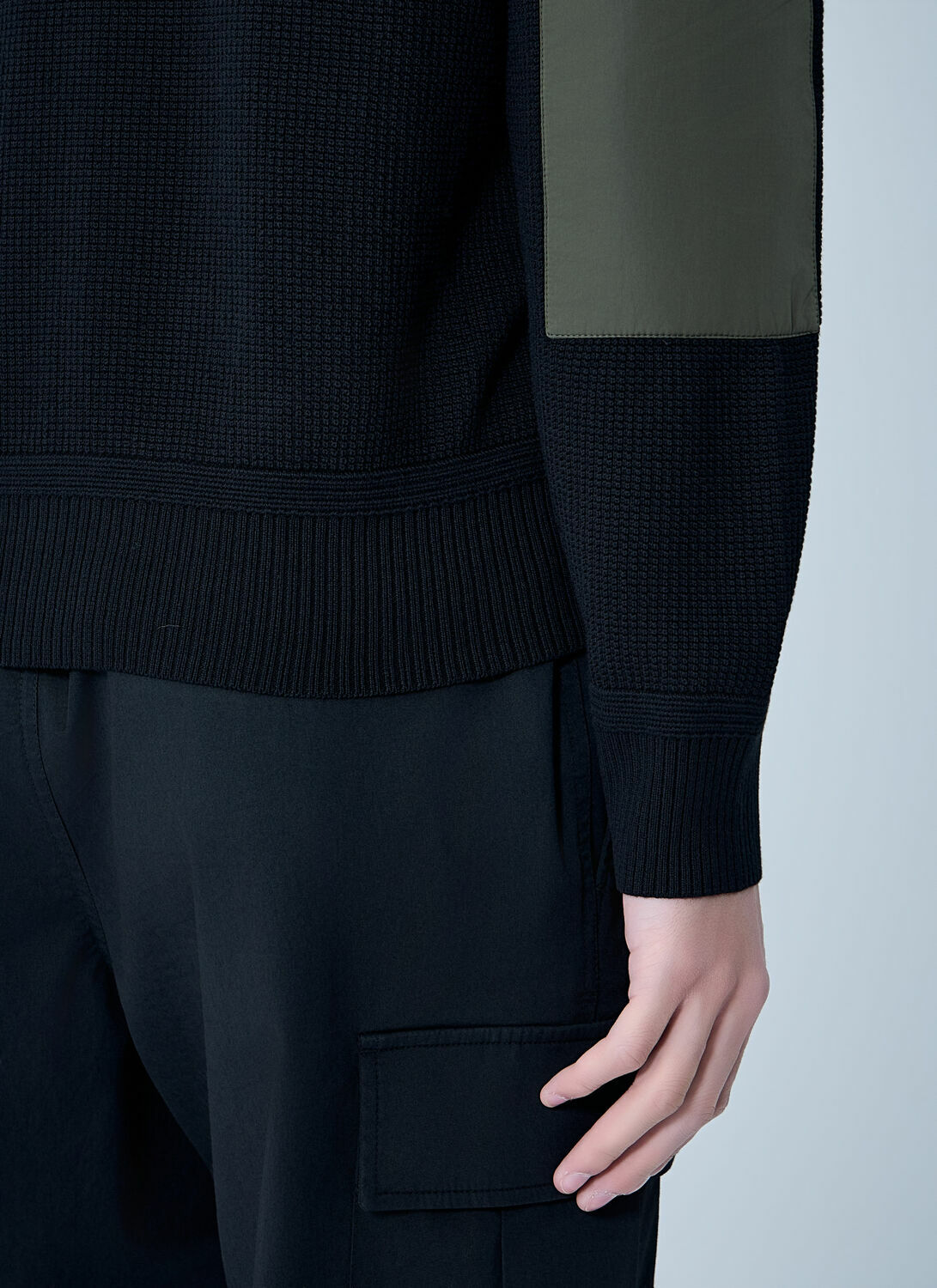 Moncler High-Neck Zip-Up Cardigan
