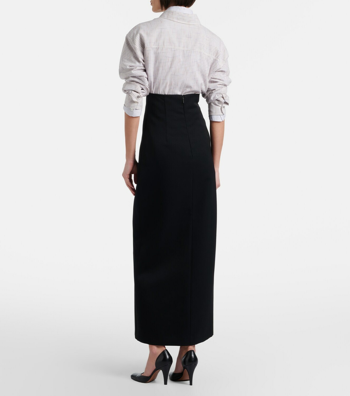 The Row Iphora wool maxi skirt