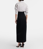 The Row Iphora wool maxi skirt