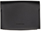 Jil Sander Black Origami Card Holder