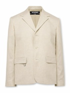 Jacquemus - Woven Blazer - Neutrals