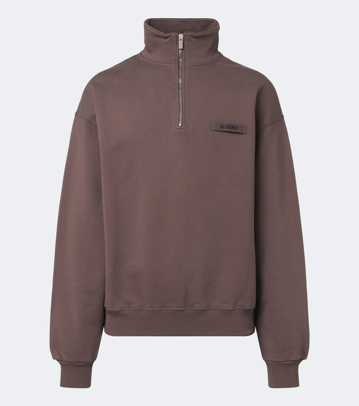 Jacquemus Camionneur half-zip cotton jersey sweatshirt