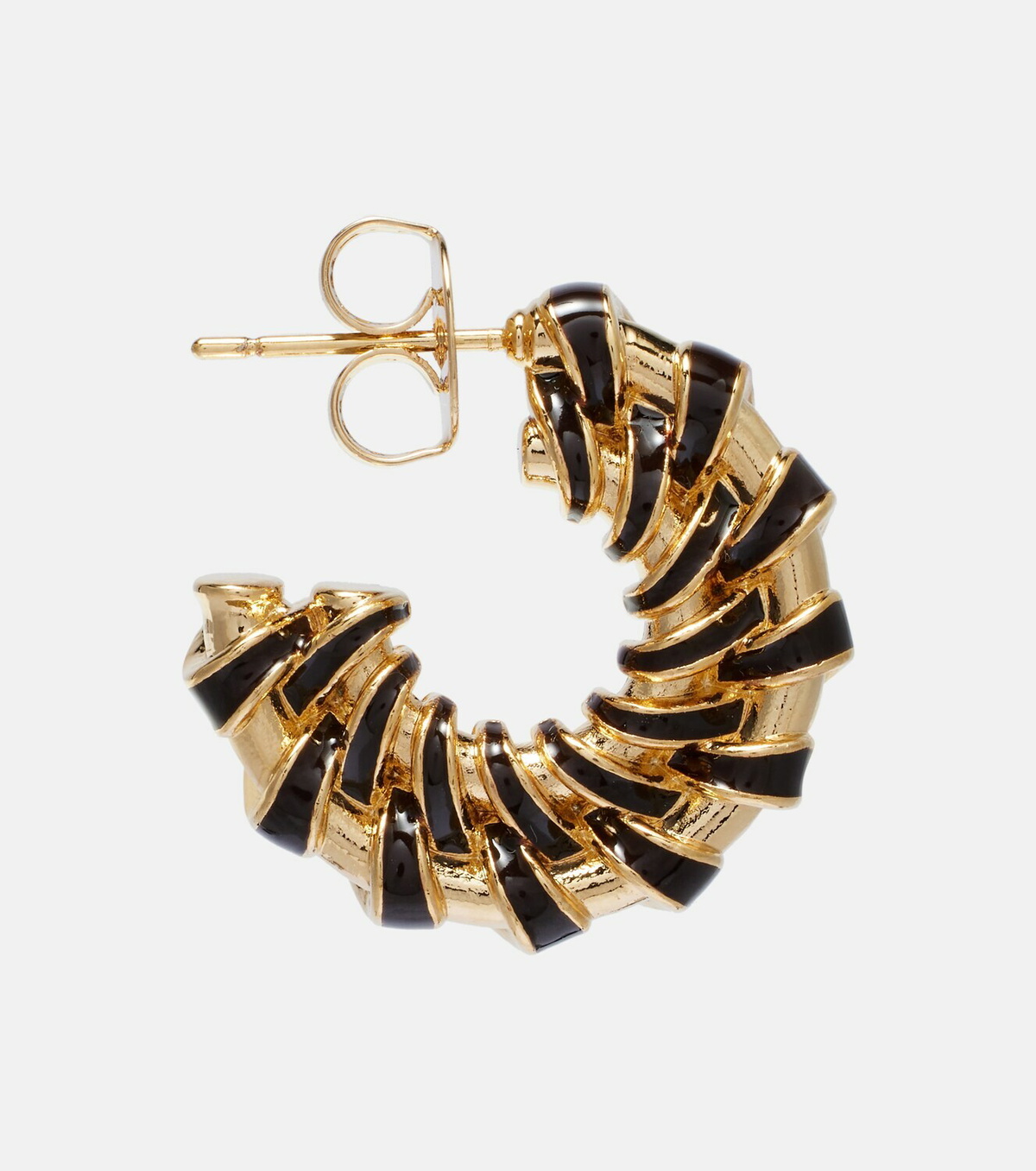 Zimmermann Loop gold-plated hoop earrings