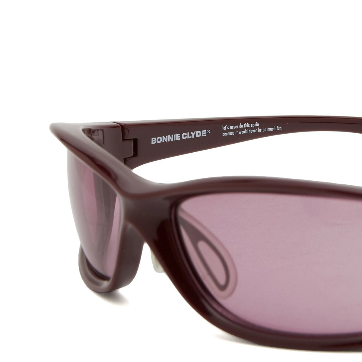 Bonnie Clyde PICCOLO サングラス Bonnie Clyde Piccolo Sunglasses in Brown/Wine Bonnie Clyde