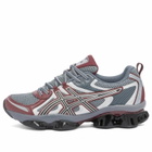 Asics Gel-Quantum Kinetic Sneakers in Sheet Rock/Dark Cherry