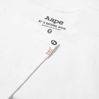 AAPE Moonface Green Camo Tee