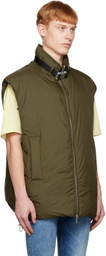 1017 ALYX 9SM SSENSE Exclusive Khaki Buckle Vest
